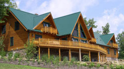 wholesale log homes and log cabins